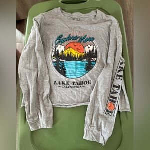 Miken Gray Graphic T-Shirt